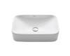 Kraus KCV-122 White Rectangular Ceramic Bathroom Sink