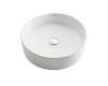 Kraus KCV-140 White Round Ceramic Bathroom Sink Kraus KCV-140 White Round Ceramic Bathroom Sink