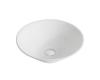 Kraus KCV-143 Elavo White Ceramic Round Vessel Bathroom Sink Kraus KCV-143 Elavo White Ceramic Round Vessel Bathroom Sink