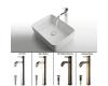 Kraus C-KCV-121-1007SN White Rectangular Ceramic Sink And Ramus Faucet Satin Nickel Kraus C-KCV-121-1007SN White Rectangular Ceramic Sink And Ramus Faucet Satin Nickel