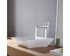 Kraus C-KCV-125-15500CH Chrome White Square Ceramic Sink And Virtus Faucet Kraus C-KCV-125-15500CH Chrome White Square Ceramic Sink And Virtus Faucet