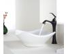 Kraus C-KCV-135-15000ORB White Tulip Ceramic Sink And Ventus Faucet Oil Rubbed Bronze Kraus C-KCV-135-15000ORB White Tulip Ceramic Sink And Ventus Faucet Oil Rubbed Bronze