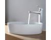 Kraus C-KCV-140-15500CH Chrome White Round Ceramic Sink And Virtus Faucet Kraus C-KCV-140-15500CH Chrome White Round Ceramic Sink And Virtus Faucet