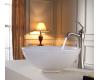 Kraus C-KCV-141-15000BN White Round Ceramic Sink And Ventus Faucet Brushed Nickel Kraus C-KCV-141-15000BN White Round Ceramic Sink And Ventus Faucet Brushed Nickel