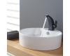 Kraus C-KCV-142-14701ORB White Round Ceramic Sink And Illusio Basin Faucet Oil Rubbed Bronze Kraus C-KCV-142-14701ORB White Round Ceramic Sink And Illusio Basin Faucet Oil Rubbed Bronze