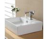 Kraus C-KCV-150-14601CH Chrome White Square Ceramic Sink And Sonus Basin Faucet Kraus C-KCV-150-14601CH Chrome White Square Ceramic Sink And Sonus Basin Faucet