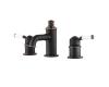 Kraus KEF-15603ORB Solinder Oil Rubbed Bronze 8-Inch 2-Handle Widespread Bathroom Faucet