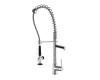 Kraus KPF-1602 Chrome Single Handle Pull Down Kitchen Faucet Commercial Style Pre-Rinse In