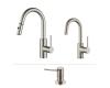 Kraus KPF-2620-2600-41SS Mateo Stainless Steel Pull Down Kitchen Faucet With Bar/Prep Faucet & Sd
