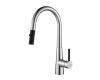 Kraus KPF-2720CH Crespo Chrome Single Lever Pull Down Kitchen Faucet