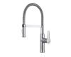 Kraus KPF-1640CH Nola Chrome Single Lever Flex Commercial Style Kitchen Faucet