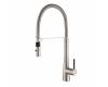 Kraus KPF-2730SS Crespo Stainless Steel Single Lever Commercial Kitchen Faucet W/ Flex Hose