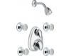 Moen Villeta 233 Chrome Moentrol Vertical Spa Set Trim Kit