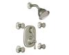 Moen Kingsley 263AN Antique Nickel Vertical Spa Set Trim Kit