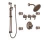 Moen Icon 275ORB Oil Rubbed Bronze Vertical Spa Set Trim Kit