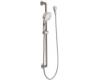 Moen Asceri 3837NL Nickel 4-Function Handheld Shower with Slide Bar