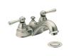 Moen 6101AN Kingsley Antique Nickel 4" Centerset Faucet with Lever Handles