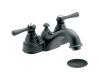 Moen 6101WR Kingsley Wrought Iron 4" Centerset Faucet with Lever Handles