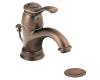 Moen 6102ORB Kingsley Oil Rubbed Bronze Single Lever Handle Centerset Faucet with Pop-Up