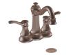 Moen 6301ORB Vestige Oil Rubbed Bronze 4" Centerset Faucet with Pop-Up