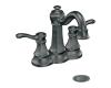 Moen 6301PW Vestige Pewter 4" Centerset Faucet with Pop-Up