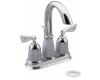 Moen Asceri 6501CPM Chrome/Platinum 4" Centerset Faucet with Pop-Up