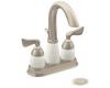 Moen Asceri 6501STV Satine/Ivory 4" Centerset Faucet with Pop-Up