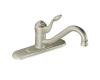 Moen 7307SL Castleby Stainless Lever Kitchen Faucet