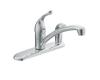 Moen 7434 Chateau Chrome Lever Handle Kitchen Faucet With Side Spray