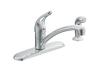 Moen 7460 Chateau Chrome Loop Handle Kitchen Faucet With Side Spray