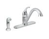 Moen 7840 Camerist Chrome Lever Kitchen Faucet with Side Spray
