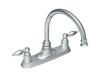 Moen 7902 Castleby Chrome Two Lever Kitchen Faucet