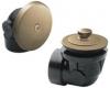 Moen 90331BB Brushed Bronze Push-N-Lock Bath Drain Assembly Half Kit