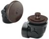 Moen 90331ORB Oil Rubbed Bronze Push-N-Lock Bath Drain Assembly Half Kit