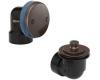 Moen 90333ORB Oil Rubbed Bronze Push-N-Lock Bath Drain Assembly Half Kit