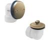 Moen 90334BB Brushed Bronze Push-N-Lock Bath Drain Assembly Half Kit