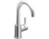 Moen 5100 Level Chrome One-Handle High Arc Single Mount Bar Faucet