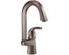 Moen Felicity S641ORB Oil Rubbed Bronze One-Handle High Arc Single Mount Bar Faucet