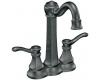 Moen 5994PW Vestige Pewter Two-Handle High Arc Bar Faucet