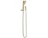 Moen 3836P Asceri Polished Brass 4-Function Handheld Shower with Wall Bracket
