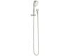 Moen 3836ST Asceri Satine 4-Function Handheld Shower with Wall Bracket