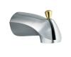 Moen 3977CP Villeta Chrome/Polished Brass Diverter Tub Spout