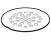 Moen 101663BP Black Opal 4-1/4" Snap-In Shower Drain Cover