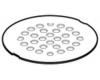 Moen 101664BP Black Opal 4-1/4" Shower Drain Cover