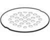 Moen 102763CG Classic Gold 4" Shower Drain Cover
