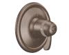 Moen TL3410ORB Oil Rubbed Bronze ExactTemp 3/4" Thermostatic Valve Trim Kit with Lever Handle