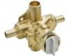 Moen FP62380 M-Pact Valve Rough-In Posi-Temp Pressure Balancing Cycling Valve With Pre-Installed Flush Plug