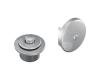 Moen T90331BC Brushed Chrome Tub Drain Trim Kit with Push-N-Lock Drain Assembly