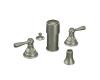 Moen T5210AN Kingsley Antique Nickel Bidet Trim Kit with Lever Handles