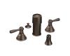 Moen T5210ORB Kingsley Oil Rubbed Bronze Bidet Trim Kit with Lever Handles